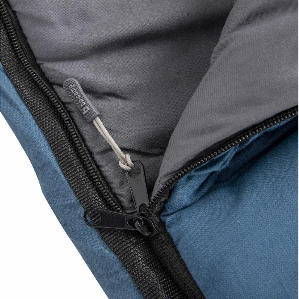 Спальний мішок Bo-Camp Vendeen XL Cool/Warm Silver -2° Blue/Grey (3605885) (DAS301421)
