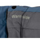 Спальный мешок Bo-Camp Balwen Cool/Warm Silver -4° Blue/Grey (3605888) (DAS301422)