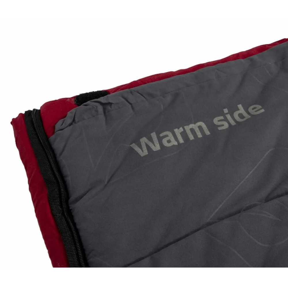 Спальний мішок Bo-Camp Gramark XL Cool/Warm Gold -8° Red/Grey (3605895) (DAS301473)