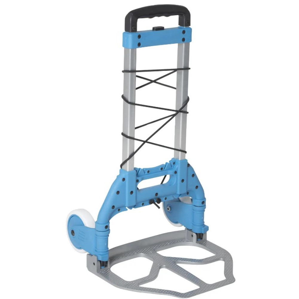 Візок господарський Bo-Camp Trolley Foldable 75 kg Silver/Blue (5267283) (DAS302122)