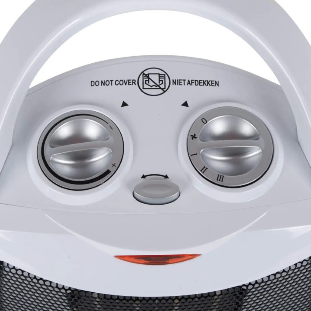 Тепловентилятор керамічний Bo-Camp Heater Ceramic 450/900/1500 Watt (8618450) (DAS301702)