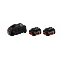 Акумулятор Bosch Professional Li-Ion 18 V 5 Ач 2 шт + Зарядний пристрій Bosch GAL1880 CV 1.600.A00.B8J