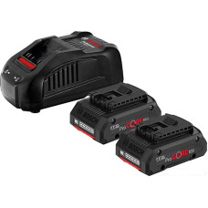 Базовый комплект Bosch 2xProCore 18 В 4.0 Aч + GAL 1880 CV Professional 1.600.A01.6GF