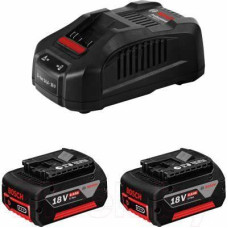 Набір зарядних пристроїв Bosch GAL 18V-40 + 2 акумулятори GBA 18 В 4.0 Ah 1.600.A01.9S0