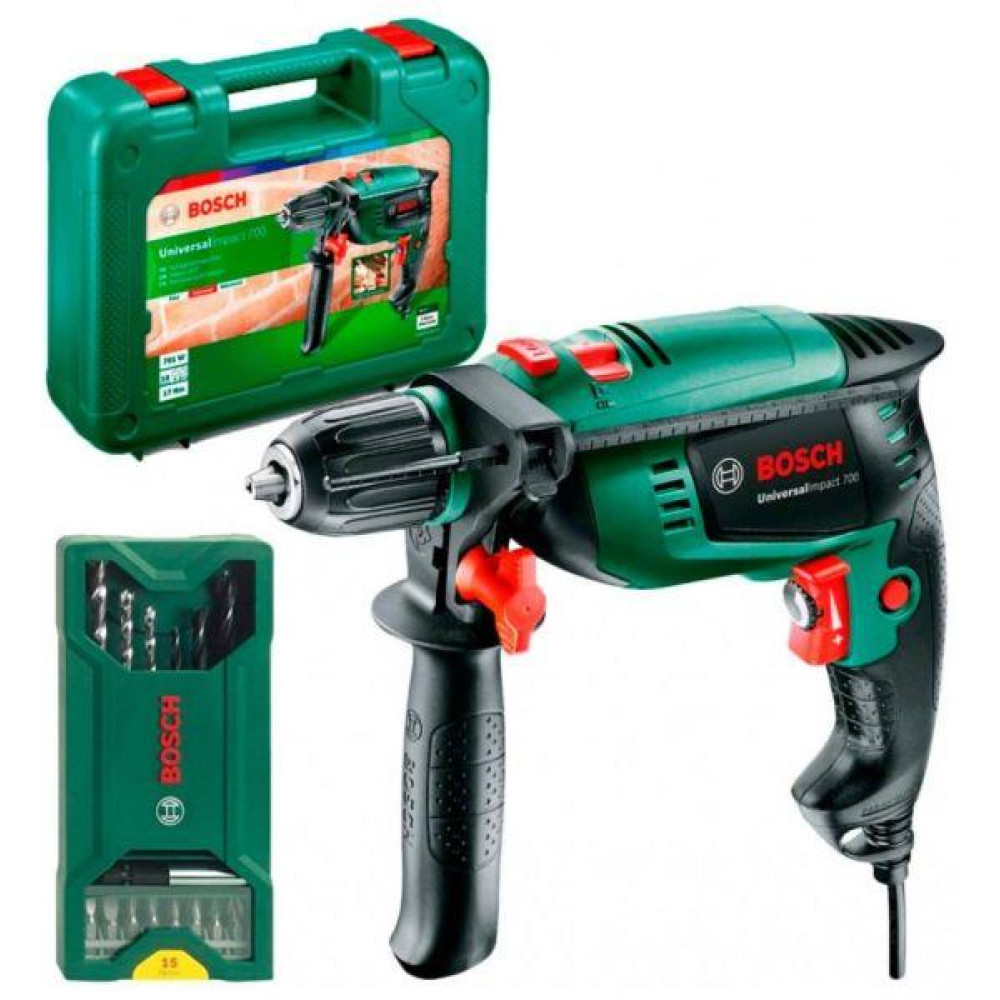 Дриль ударний Bosch UniversalImpact 700 X-line (0.603.131.00F)