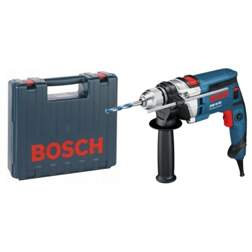 Дриль Bosch GSB16RE + набір свердел (0.615.990.L2N)