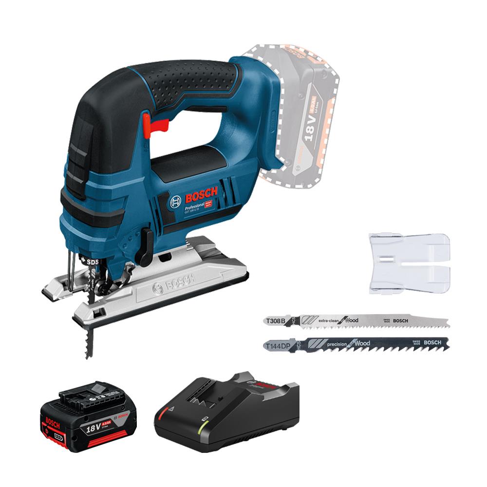Лобзик Bosch GST 18 V-LI B акумуляторний 18В