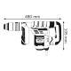 Молоток відбійний Bosch GSH 5 CE 1150 Вт