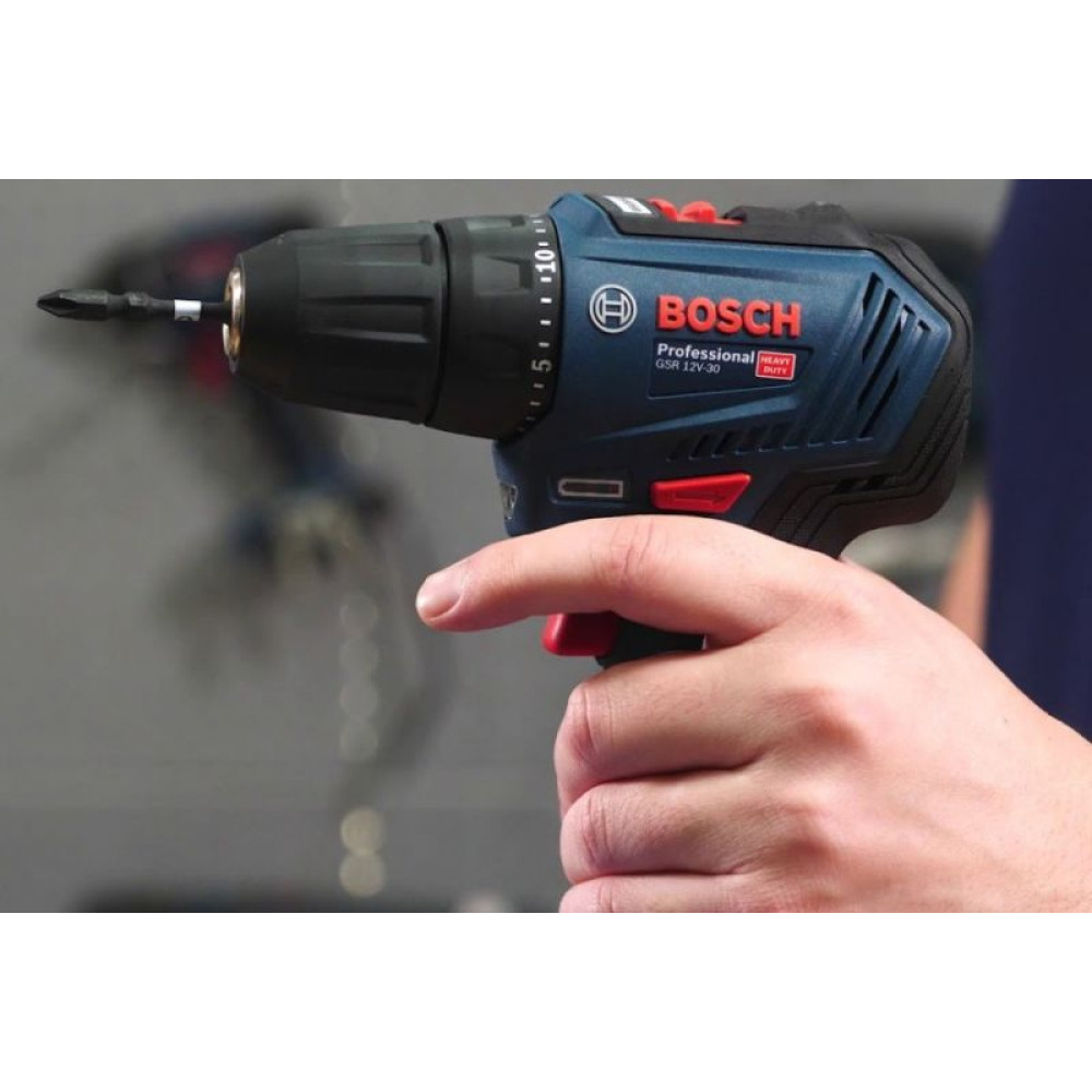 Шуруповерт-дриль Bosch GSR 12V-30 безщітковий 0.601.9G9.000