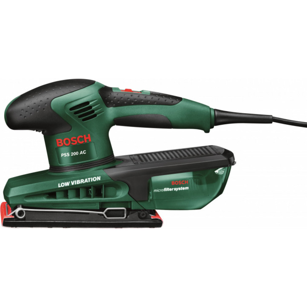 Вібраційна шліфмашина Bosch PSS 200 AC 200 Вт