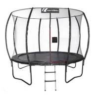 Батут із внутрішньою сіткою Cornilleau Springcare 366 см чорний (3222763111237)