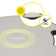 Балансувальна платформа Cornix кругла, пластикова Grey/Black XR-0443