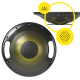 Балансувальна платформа Cornix кругла, пластикова Grey/Black XR-0443