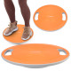 Балансировочная платформа Cornix круглая, пластиковая Orange/Grey XR-0444
