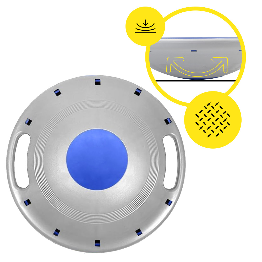 Балансувальна платформа Cornix кругла, пластикова Blue/Grey XR-0445