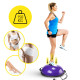 Балансировочная платформа (полусфера) Cornix Bosu Ball 58 см с эспандерами Violet XR-0454