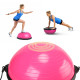 Балансувальна платформа (півсфера) Cornix Bosu Ball 58 см з еспандерами Pink XR-0456