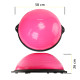 Балансувальна платформа (півсфера) Cornix Bosu Ball 58 см з еспандерами Pink XR-0456