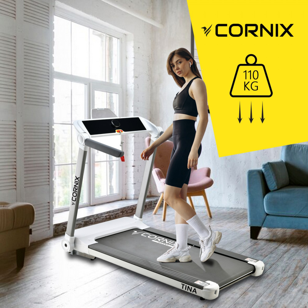 Бігова доріжка Cornix Tina White/Grey