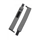 Бинты для запястий (кистовые бинты) Cornix Wrist Wraps XR-0194 Black/White