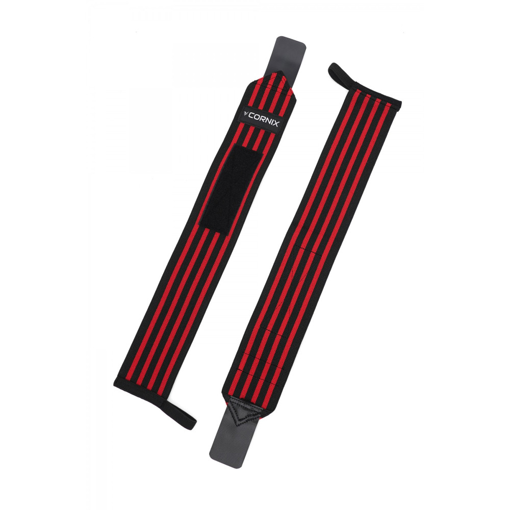 Бинты для запястий (кистовые бинты) Cornix Wrist Wraps XR-0195 Black/Red