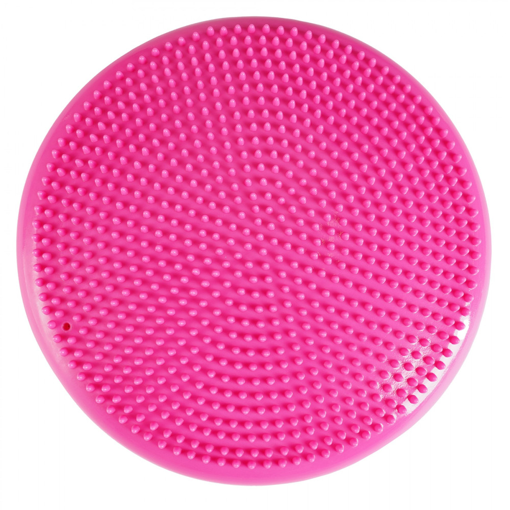Балансировочная подушка-диск Cornix 33 см (сенсомоторная) массажная XR-0055 Pink