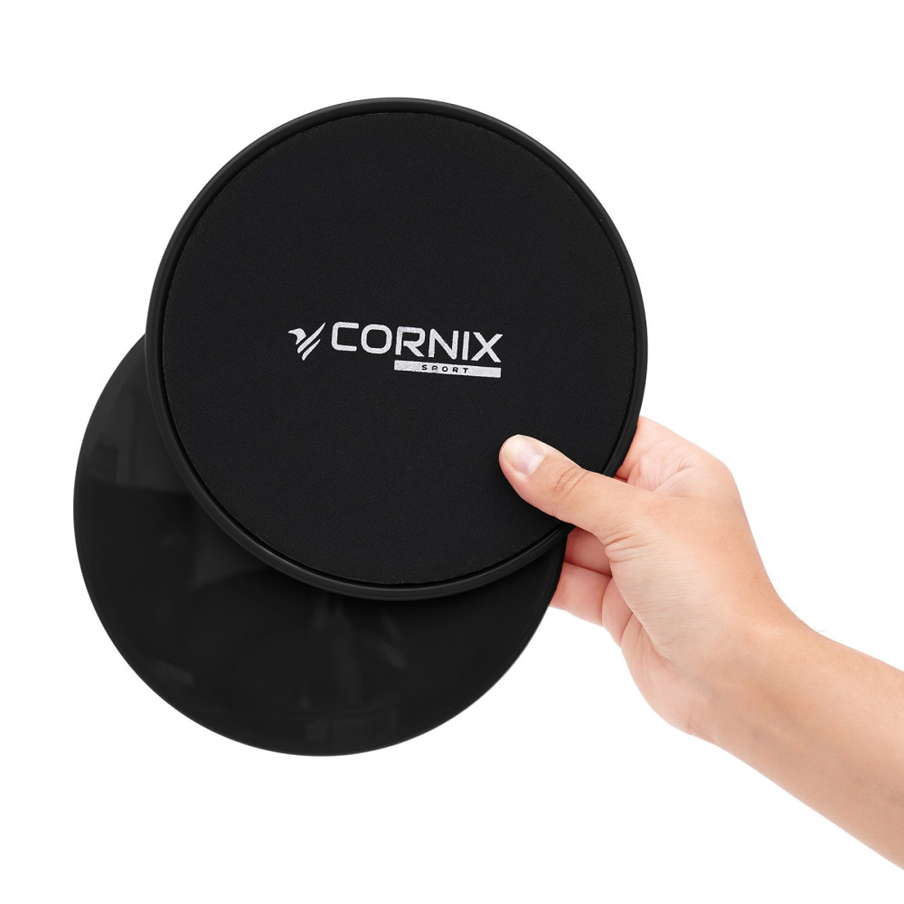 Диски-слайдери Cornix Sliding Disc для ковзання (глайдингу) 2 шт XR-0178 Black