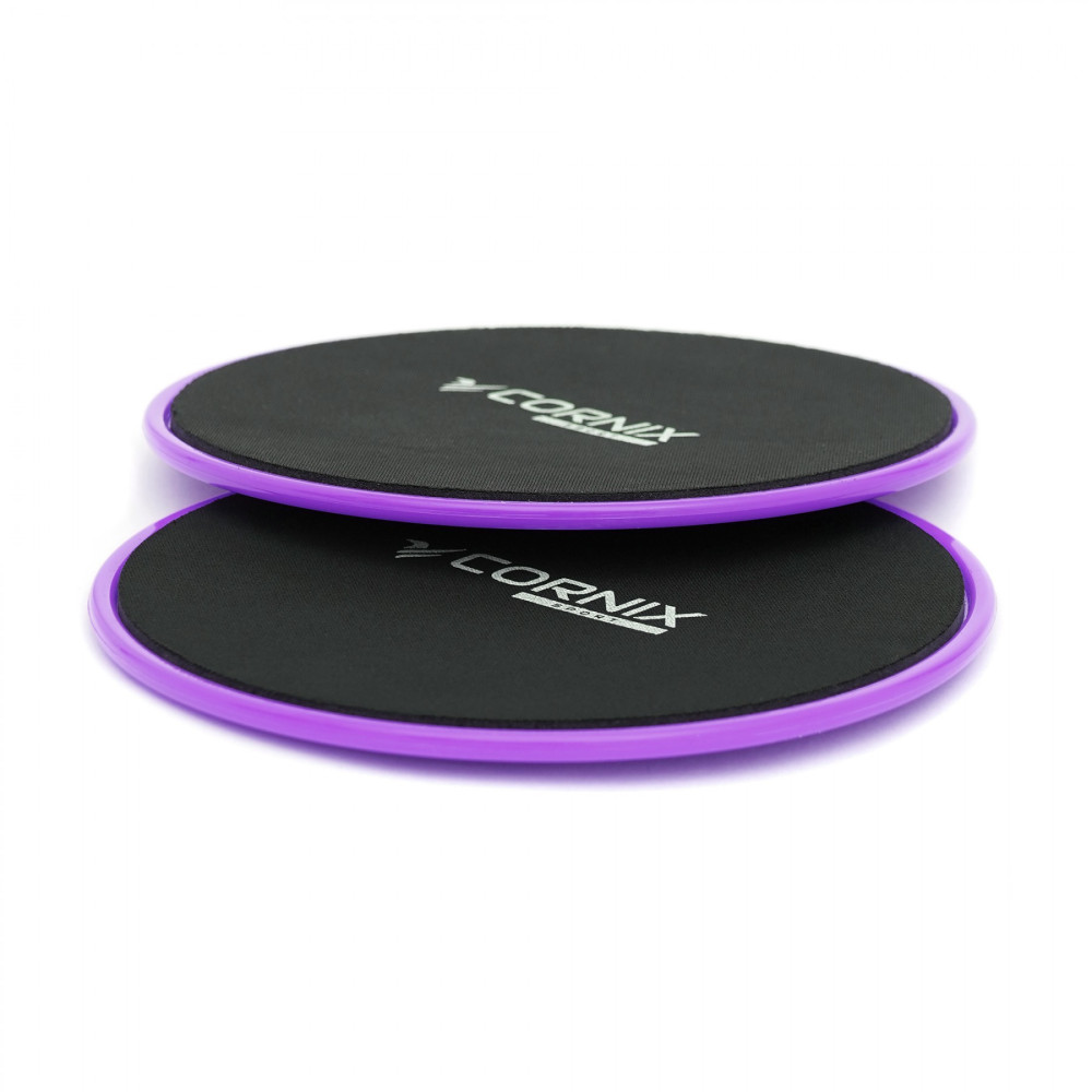 Диски-слайдеры Cornix Sliding Disc для скольжения (глайдинга) 2 шт XR-0181 Purple
