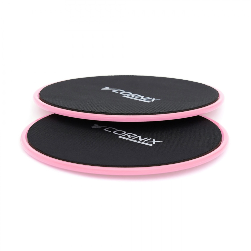 Диски-слайдеры Cornix Sliding Disc для скольжения (глайдинга) 2 шт XR-0182 Pink