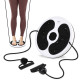Диск здоров'я для талії Cornix Twisting Waist Disc з еспандерами White/Black XR-0451