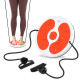 Диск здоров'я для талії Cornix Twisting Waist Disc з еспандерами White/Orange XR-0452