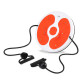 Диск здоров'я для талії Cornix Twisting Waist Disc з еспандерами White/Orange XR-0452