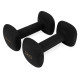 Гантели виниловые Cornix Square 2 x 2 кг XR-0407 Black
