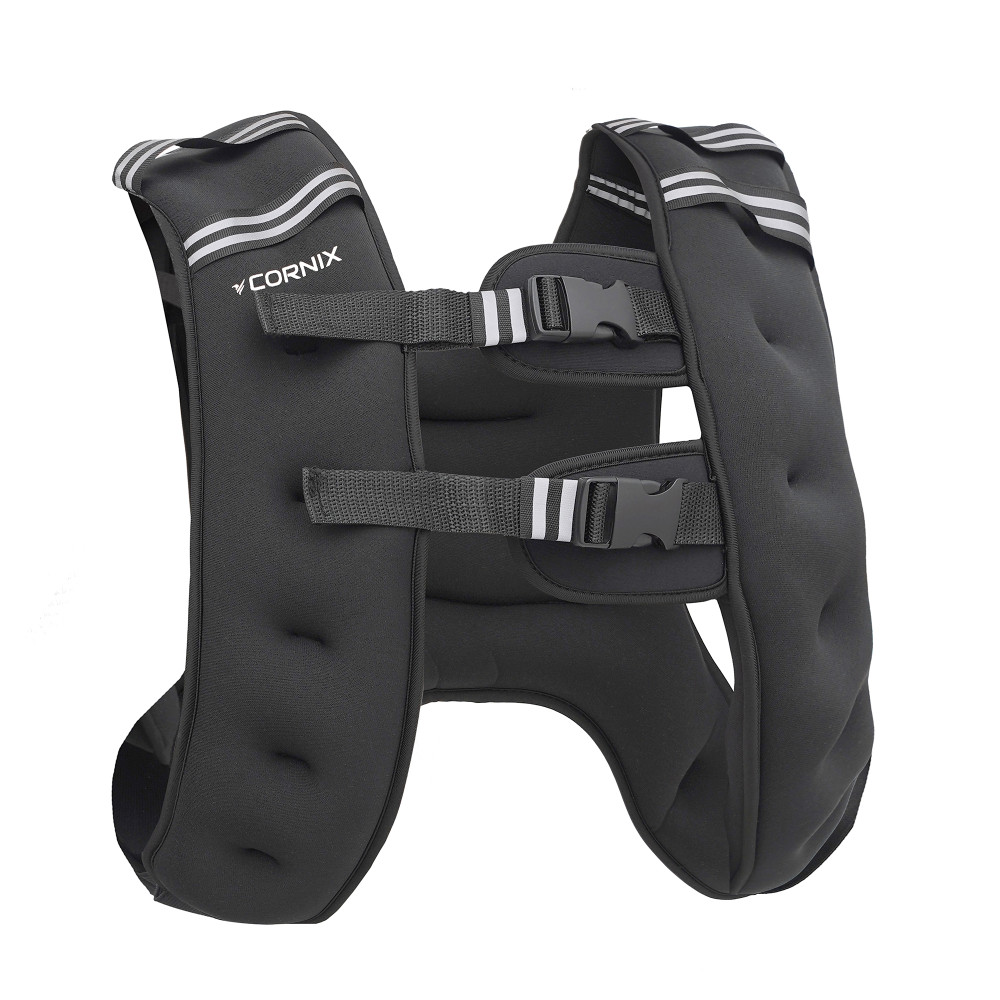 Жилет-обтяжувач для тренувань Cornix Weight Vest 8 кг XR-0344 Black