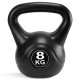 Гиря вінілова Cornix 8 кг XR-0430 Black