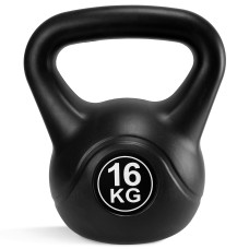 Гиря виниловая Cornix 16 кг XR-0432 Black