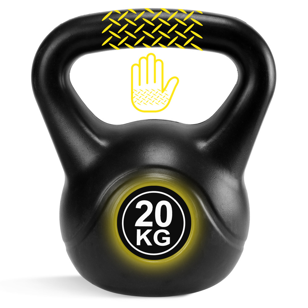 Гиря виниловая Cornix 20 кг XR-0433 Black