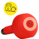 Гиря металлическая Cornix 8 кг с виниловым покрытием XR-0436 Red/Black
