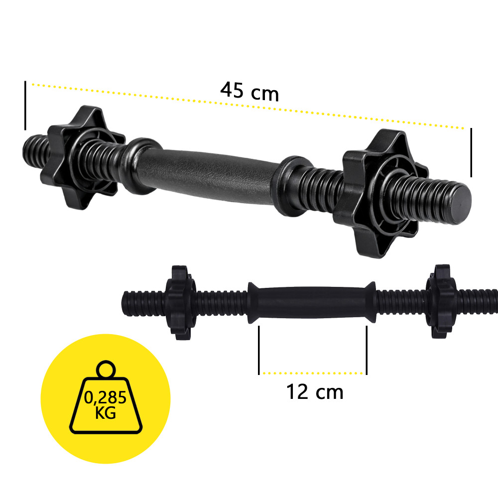 Гриф гантельный Cornix 45 см 25 мм XR-0416