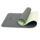 Килимок спортивний Cornix TPE 183 x 61 x 0.6 см для йоги та фітнесу XR-0002 Black/Green