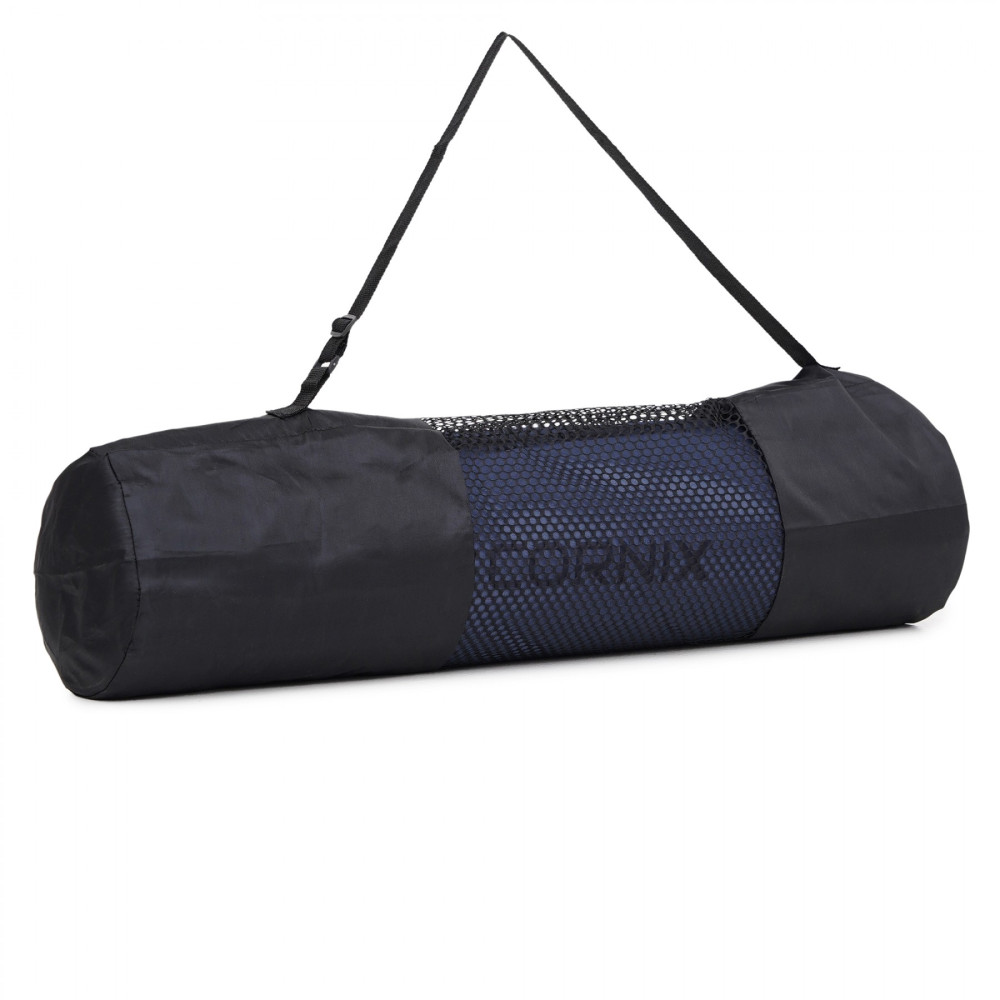 Килимок спортивний Cornix TPE 183 x 61 x 0.6 см для йоги та фітнесу XR-0003 Blue/Sky Blue