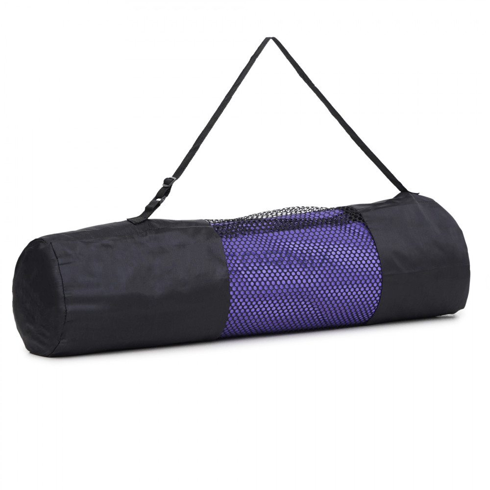 Килимок спортивний Cornix TPE 183 x 61 x 0.6 см для йоги та фітнесу XR-0004 Violet/Purple