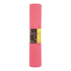 Килимок спортивний Cornix TPE 183 x 61 x 0.6 см для йоги та фітнесу XR-0006 Red/Black