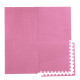 Мат-пазл (ластівчин хвіст) Cornix Mat Puzzle EVA 120 x 120 x 1 cм XR-0230 Pink