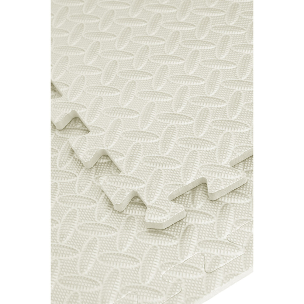Мат-пазл (хвост ластівки) Cornix Mat Puzzle EVA 120 x 120 x 1 cм XR-0231 Cream