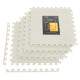 Мат-пазл (хвост ластівки) Cornix Mat Puzzle EVA 120 x 120 x 1 cм XR-0231 Cream