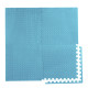 Мат-пазл (ласточкин хвіст) Cornix Mat Puzzle EVA 120 x 120 x 1 cм Sky Blue (XR-0235)