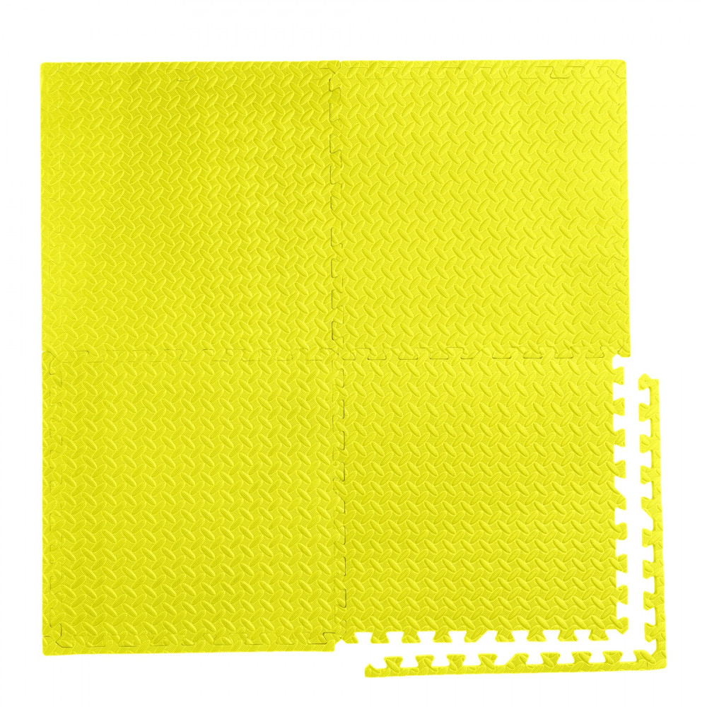 Мат-пазл (ластівчин хвіст) Cornix Mat Puzzle EVA 120 x 120 x 1 cм XR-0236 Yellow