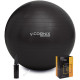 Мяч для фитнеса (фитбол) Cornix 55 см Anti-Burst XR-0014 Black