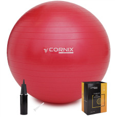 Мяч для фитнеса (фитбол) Cornix 75 см Anti-Burst XR-0028 Red